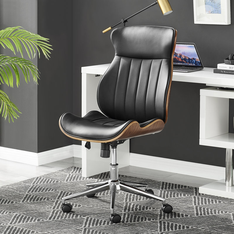 Wayfair faux leather chairs discount